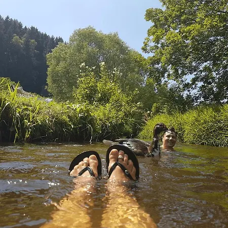 Appartamento Gruene Wiese - Gaeste-minibungalow In Der Edermuehle