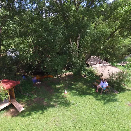 Gruene Wiese - Gaeste-minibungalow In Der Edermuehle 公寓 Grosspertholz